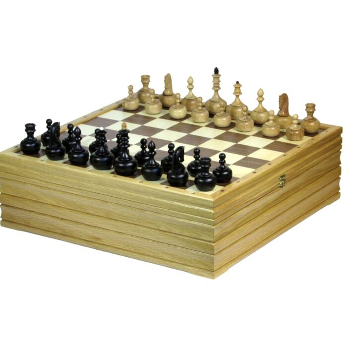 Игровой набор (шахматы, шашки, нарды, домино, карты, кости, фишки для покера) 44х44 см
